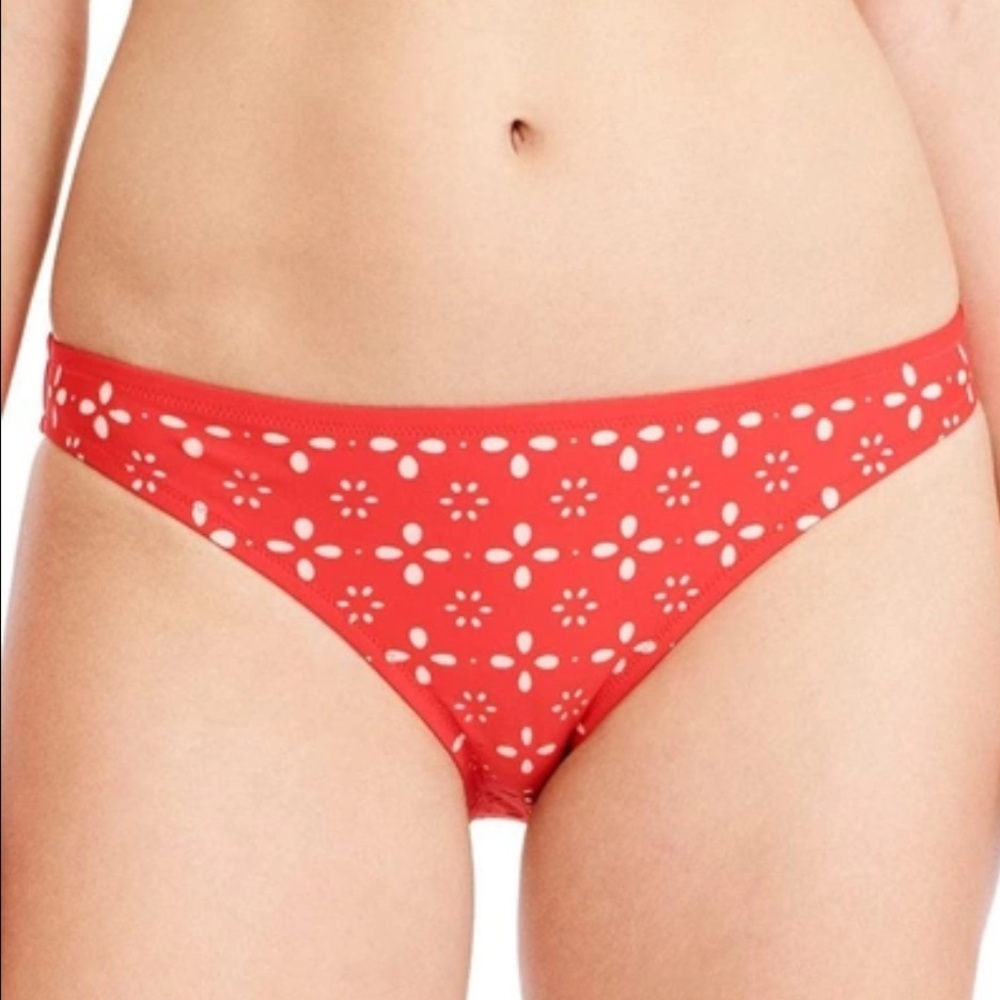 J Crew Laser cut Bikini Bottom XXL